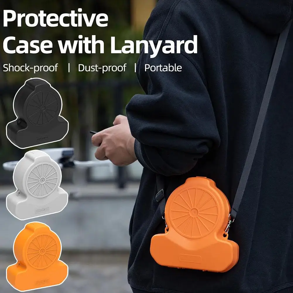 For DJI Flip Storage Box Creative Gourd Shape Dustproof Shockproof Carrying Case Drone Storage Organizer Box Drone Accessories