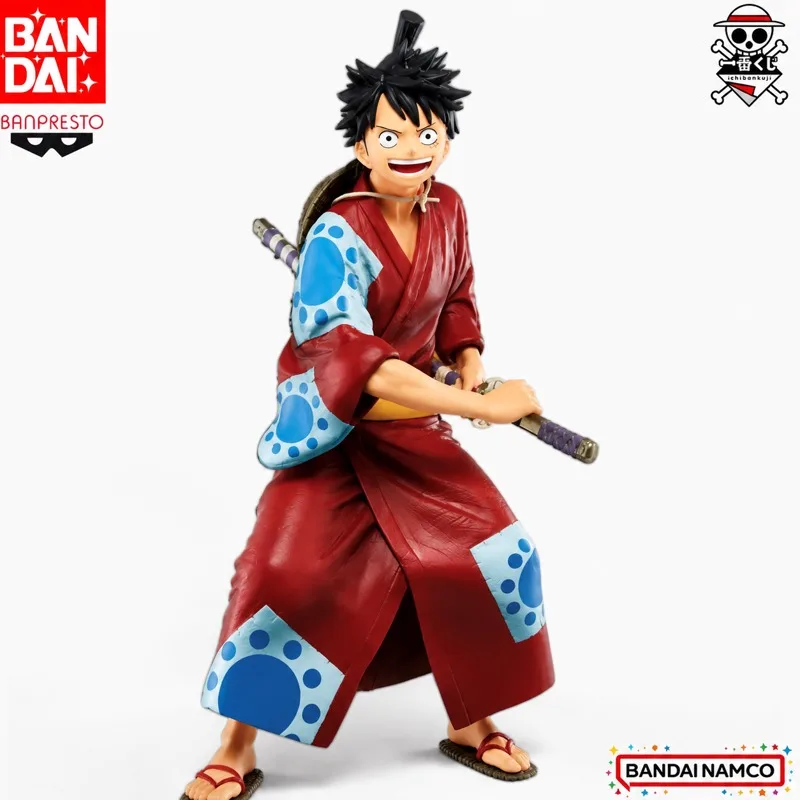 

In Stock Bandai Original Ichiban Kuji One Piece Monkey D Luffy Action Figure Model Doll Brand New Boxed Anime Characters Toys
