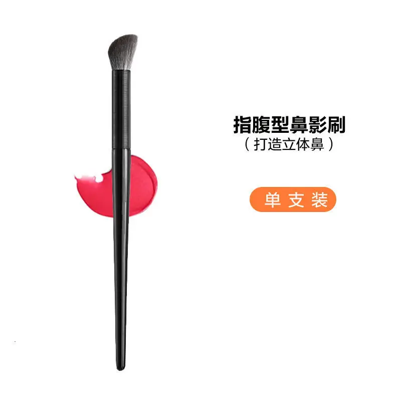 Make-up kwasten Neusschaduw Oogconcealer Gezichtsborstel Schuine schuine contour Vlam Hoogtepunt Cosmetische schoonheid Make-up tool