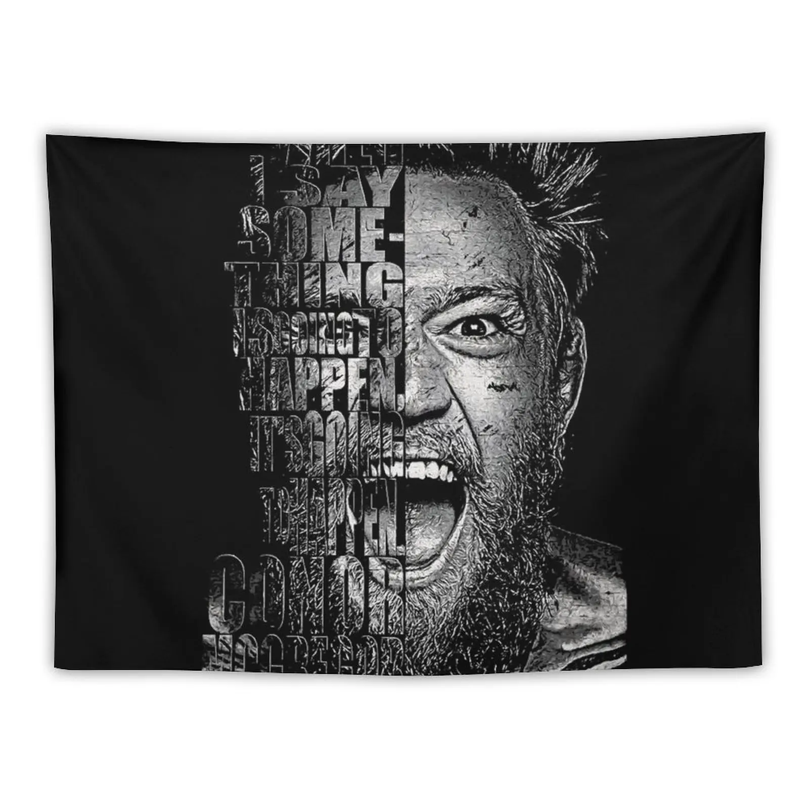 

New Conor McGregor Quotes Tapestry Decor Home Things To Decorate The Room Wall Art