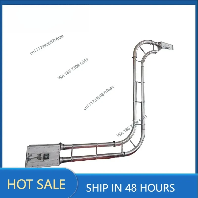 Disk Conveyor Tubular Drag Chain Tube Cable Disc Stainless Steel Conveyor