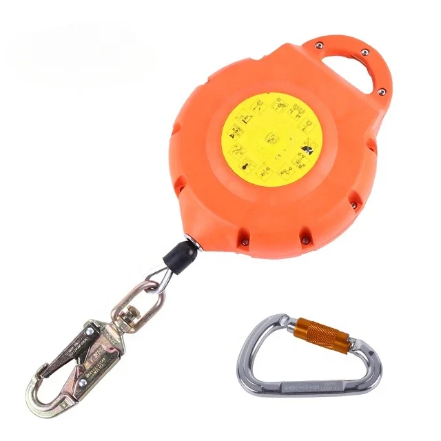 Self-weight life-saving line, large card hook industry 25m ce personal rescue, fall prevention, put away