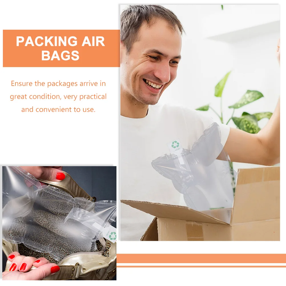 50 Pcs Inflatable Bag Air Pillows for Parcel Transport Conditioner Packing Packaging Travel
