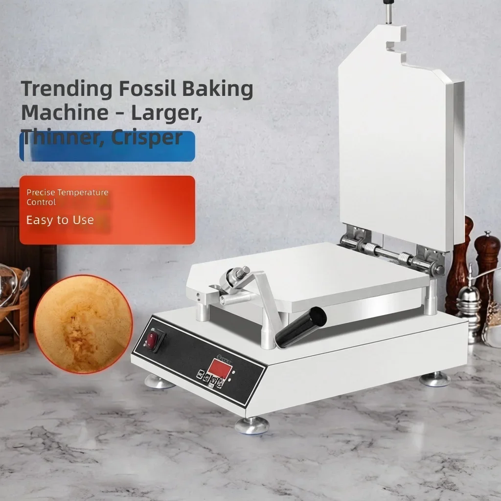 Electric Hot Stone Pancake Maker, Rice Cracker Machine, Shrimp Squid Seafood Baker, Thin Pancake Cooker
