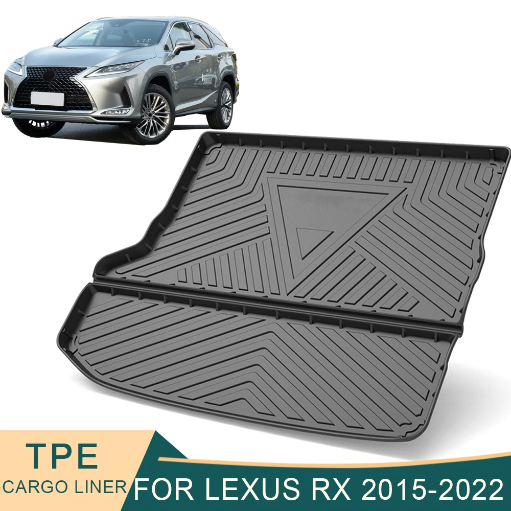 

For Lexus RX AL20 2015-2022 Auto Car Cargo Liner All-Weather TPE Non-slip Trunk Mats Boot Tray Carpet Interior Accessories