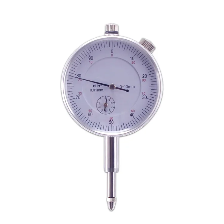 0-10MM Precision Aluminum Case Pointer Mechanical Depth Inside Diameter Indicator Dial Indicator