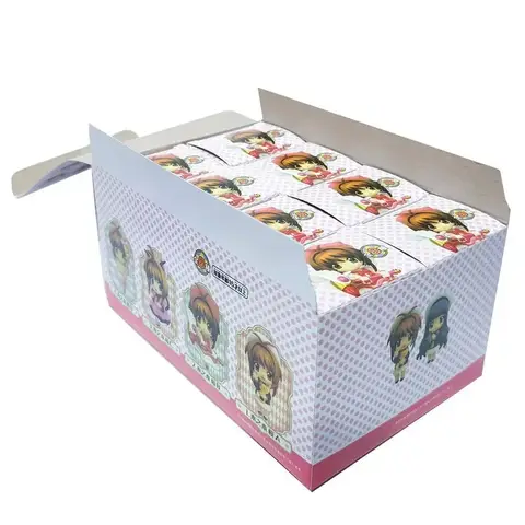 8PCS Anime Card Captor SAKURA Doll Model Cake Ornaments toys Collection Card Captor SAKURA Gift