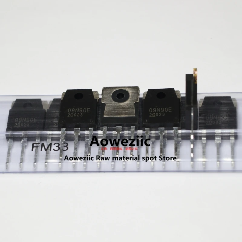 Aoweziic  2021+ 100% New Imported Original   09N90E FMH09N90E  TO-3P MOS Field Effect Transistor 9A 900V