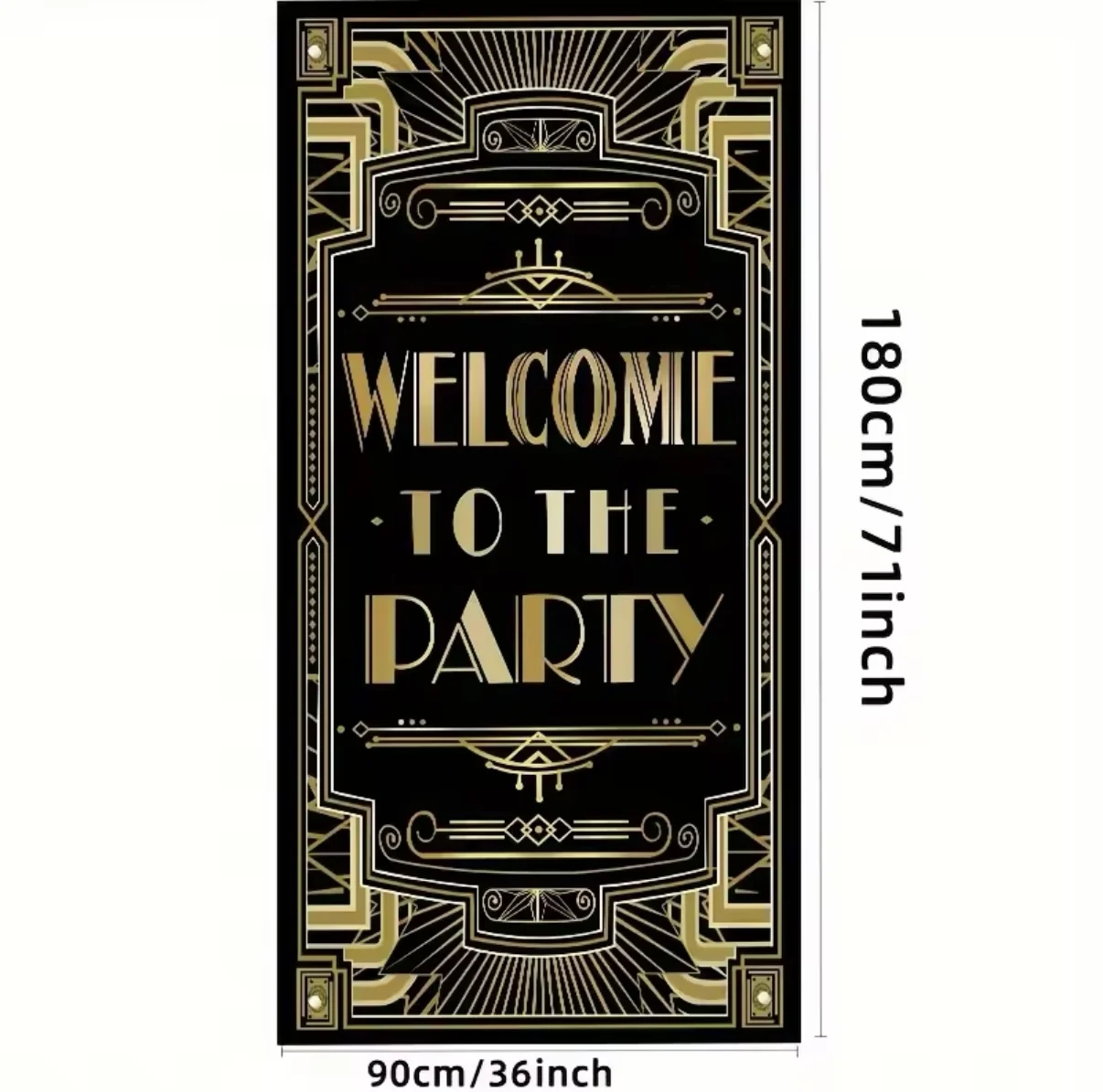 Charm The Great Gatsby themed whiskey bar party background line decoration door cover for family gatherings door cover