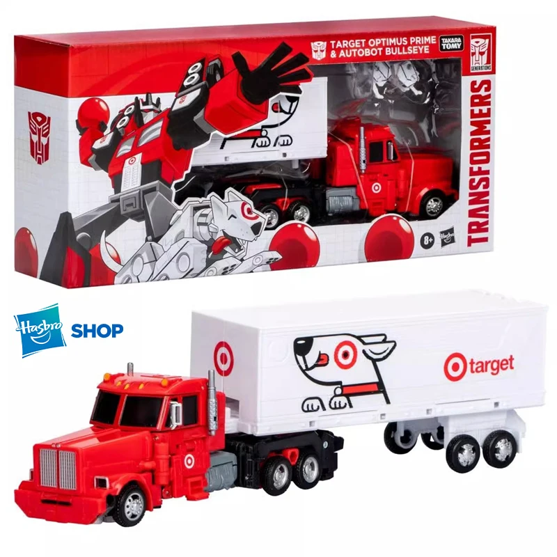 

HASBRO TARGET OPTIMUS PRIME& AUTOBOT BULLSEYE Action Figure Collectible Model Original Gift New Spot Goods