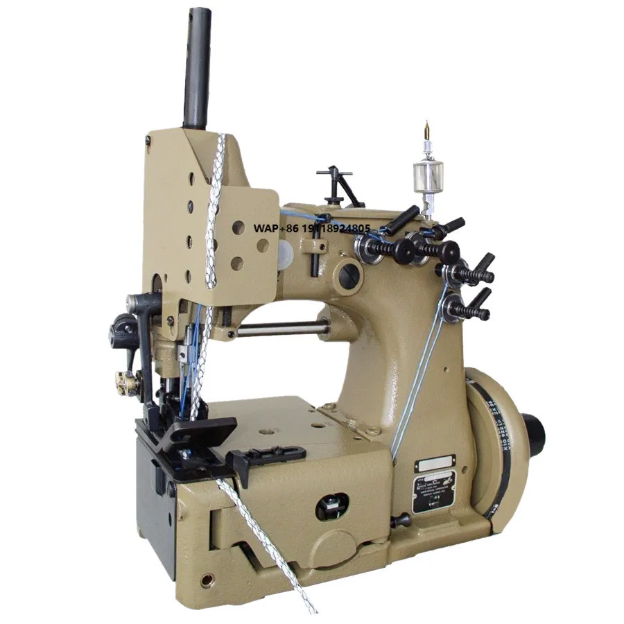 จักรเย็บผ้าอุตสาหกรรมแบบสองหัวเย็บ รุ่น 80700 Union Special China สำหรับเย็บปิดถุงคอนเทนเนอร์