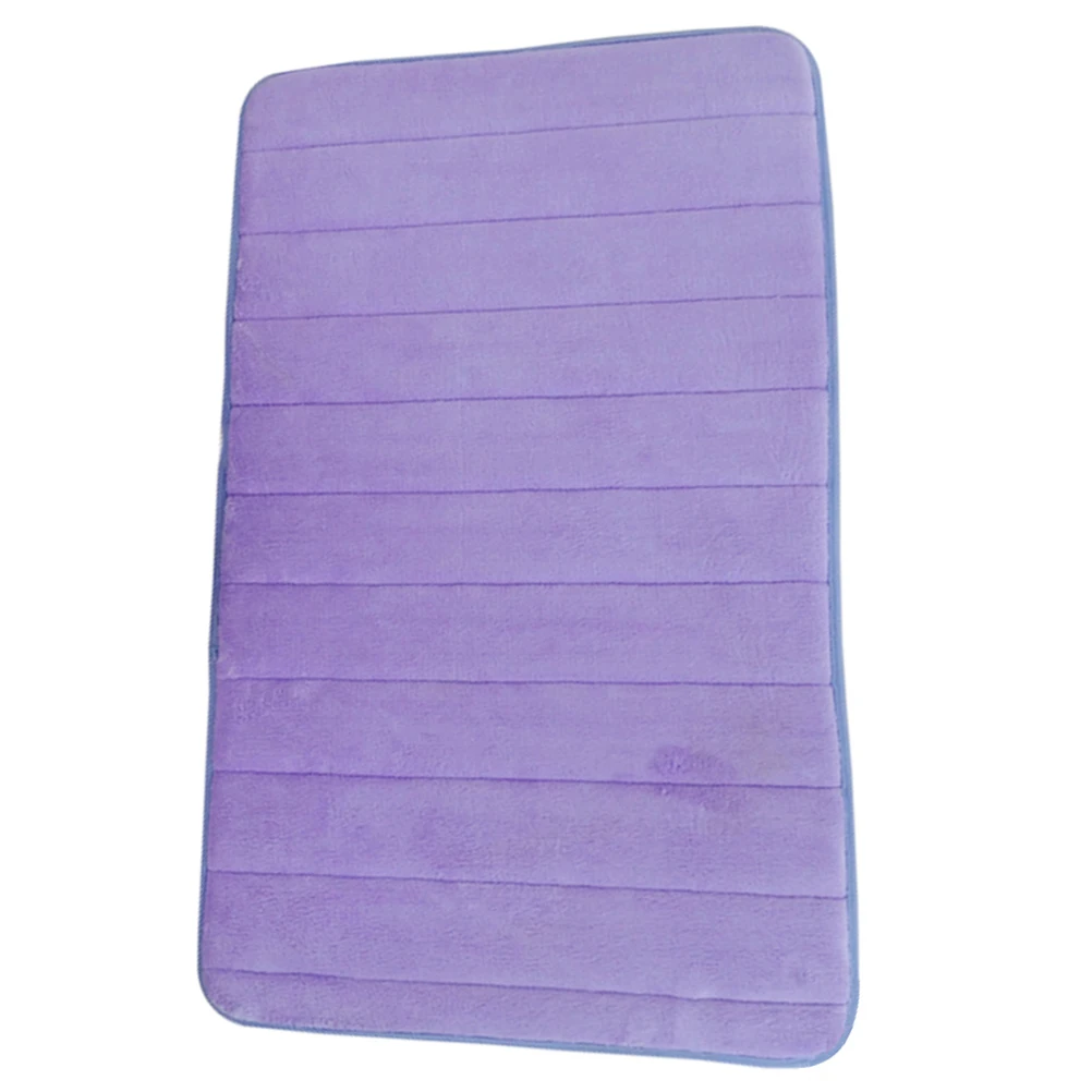 

30 X Coral Velvet Floor Mat Bath Rugs Non Slip Washable for Bathroom Mats Large Size