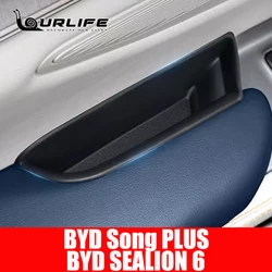 For BYD Seal U Sealion 6 Song Plus DMI 2024 Storage Box Stowing Tidying Glove Box Auto Accessories Non-Slip