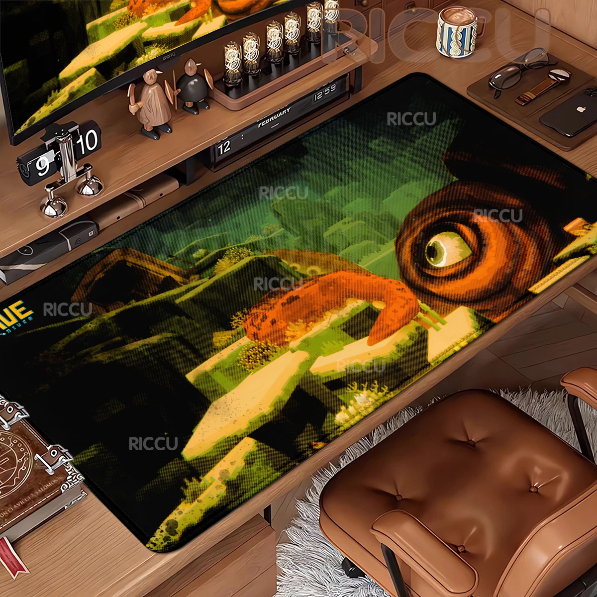

PC Popular games HD Daves the Diver Mouse Pad XXL Computer esports Accessories Large Keyboard Laptop Table mat New Gamer Gaming