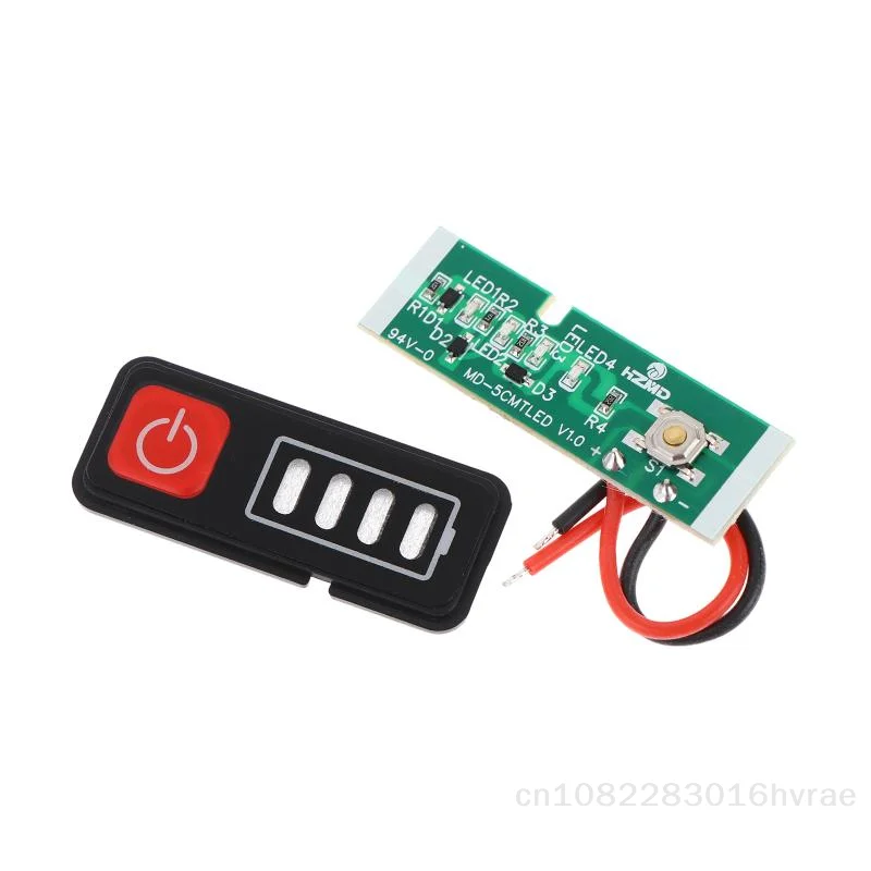 ⚡ |   5S lithiumbatterij-indicatorbord, 18V / 21V elektrisch gereedschap batterij LED-niveaumeter compatibel met Mak voor doe-het-zelf reparatie en mods