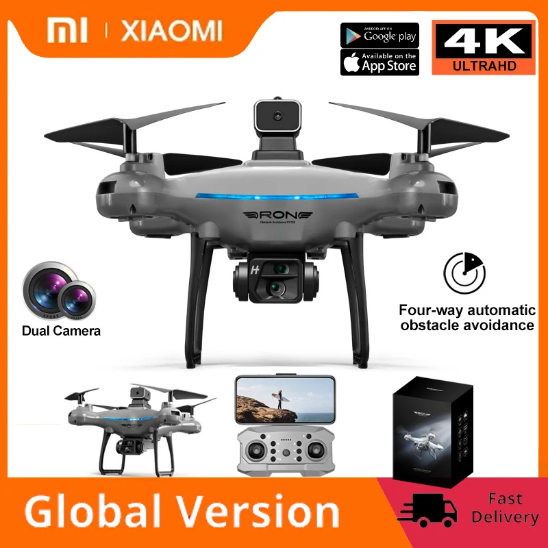 Xiaomi KY102 drone 8K professional high-definition dual camera aerial photography 360 optical flow four axis RC aircraft toy