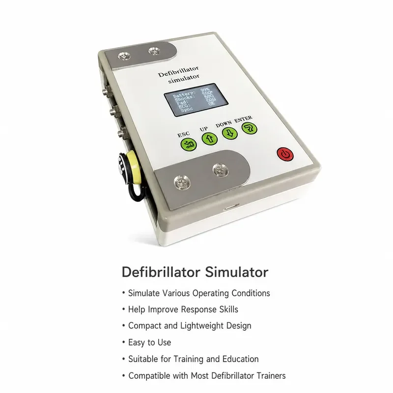 Portable Defibrillation Calibrator SKX-6000E Series, AED Signal and Energy Tester for Medical Repair Workshop Daily Detection