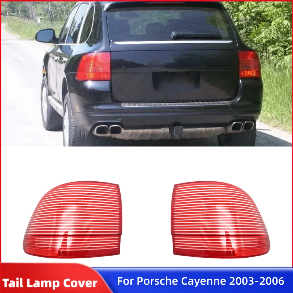 For Porsche Cayenne 2003 2004 2005 2006 Accessories Cars Replacement Car Lights Shell Turn Signal Light Cover Rear Lamp Shell