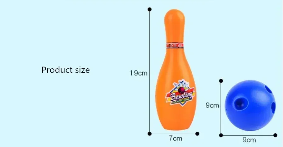 [Funny] 12 pz/set gioco sportivo baby Bowling Practice toy presa/capacità di movimento sviluppo giocattoli 10 bottiglie + 2 palline miglior regalo