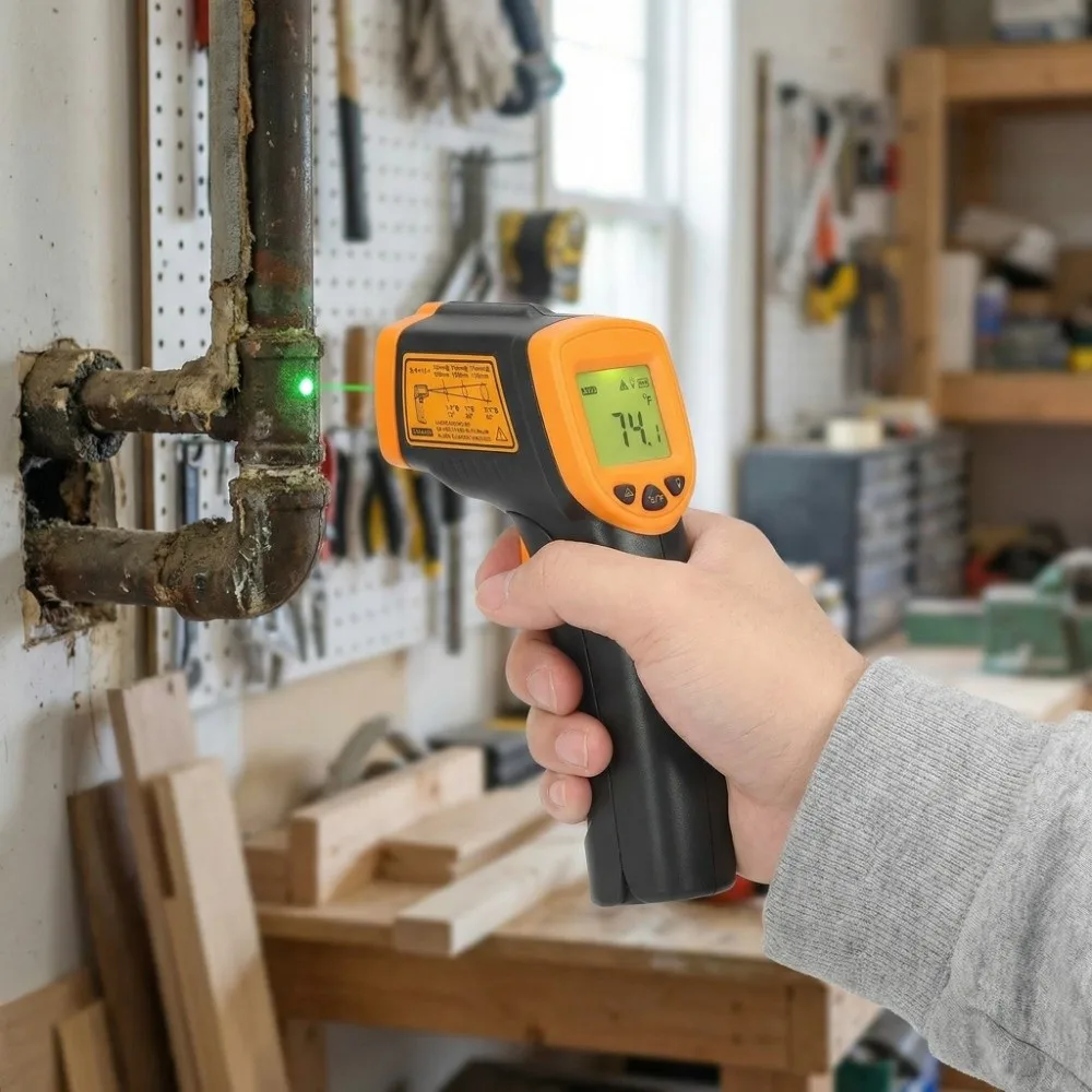 Infrared Infrared Thermometer Non-contact Multi-purpose Temperature Gun High-precision Handheld Non-contact Thermometer