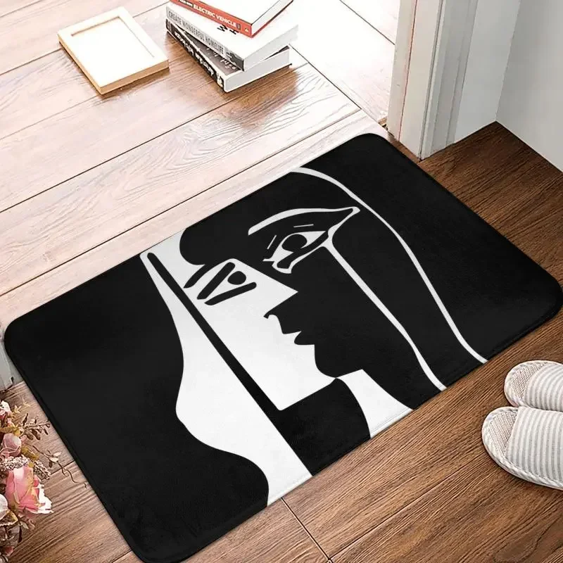 Custom Pablo Picasso The Kiss Doormat Non-Slip Entrance Bathroom Kitchen Door Floor Mat Living Room Rug Carpet Footpad