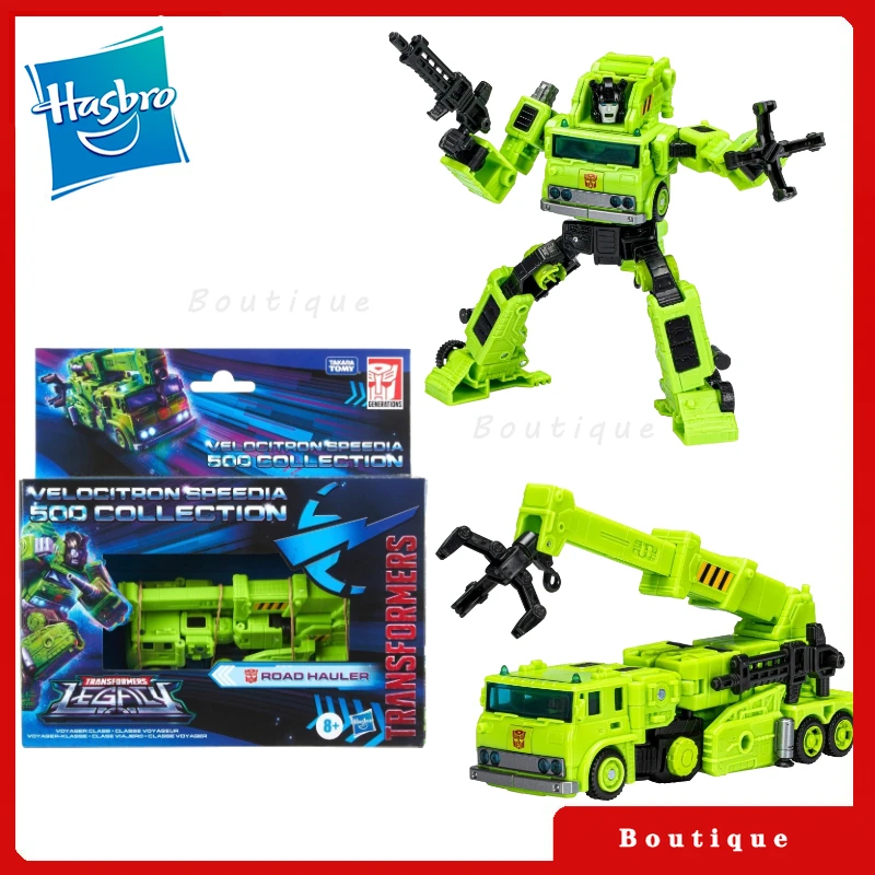 

In stock Hasbro Transformers toysLegacy Velocitron Speedia 500 Collection Road Hauler Action Figures Autobots Hobbies Gifts
