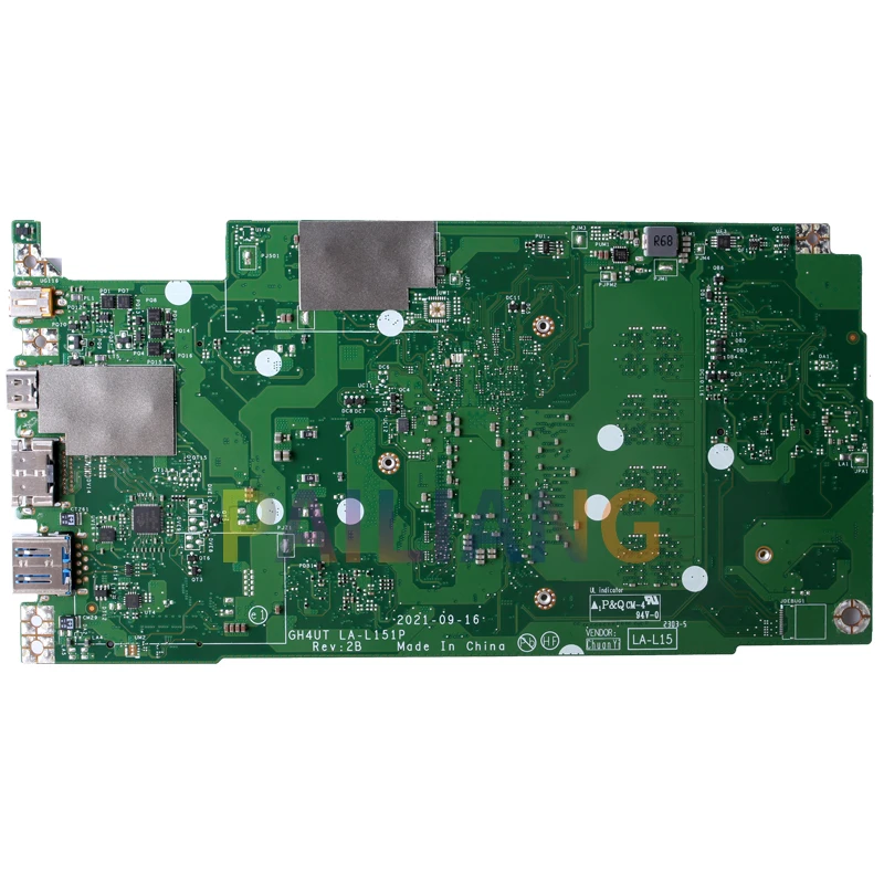 Imagem -06 - Placa-mãe Portátil para Acer Sf316 Sf31651 Notebook Mainboard La-l151p Srk02 I71165g7 8g Completo Testado