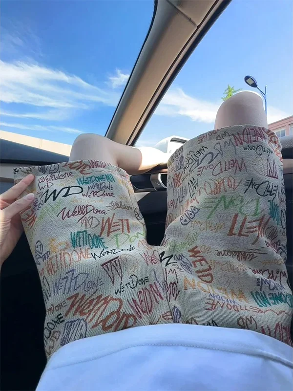 

Мужские шорты Dopne fiti Hawaii Beach Vaion, летние модные прямые брюки Haome, свободного кроя, длиной до колена