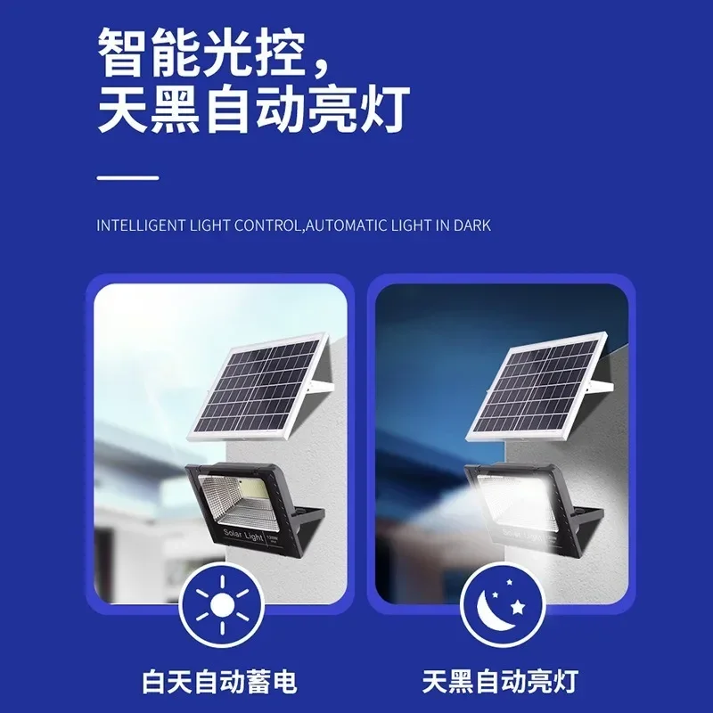 54-362LED الأضواء الكاشفة الشمسية التحكم عن بعد تعمل بالطاقة الشمسية الأضواء في الهواء الطلق مقاوم للماء IP67 فيلا ضوء الشارع زاوية قابلة للتعديل #4