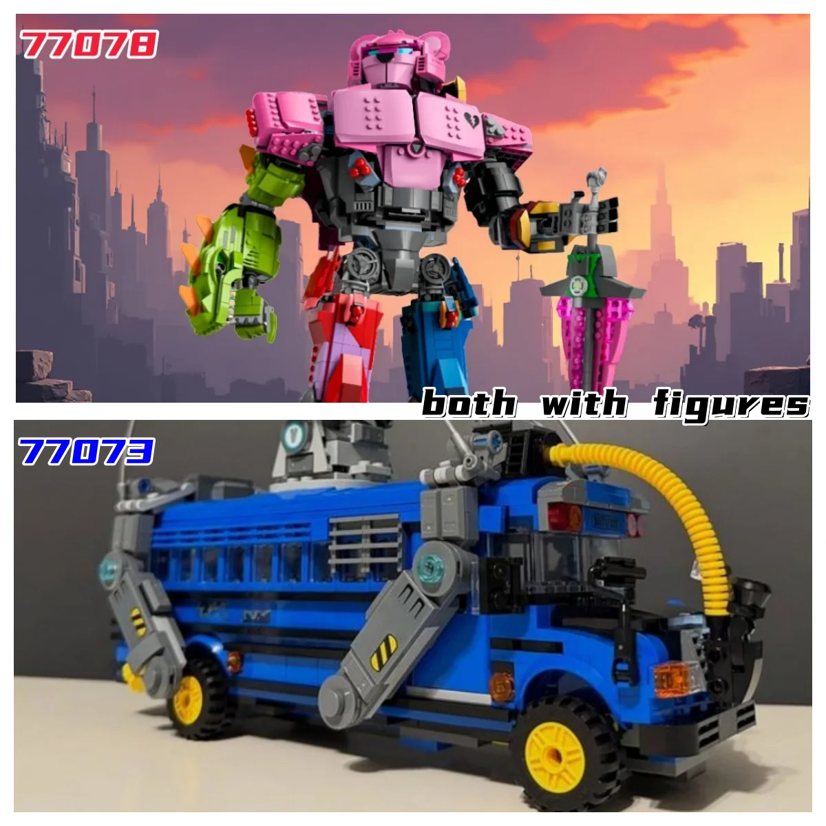 Modèle de jeu Bus de combat Mecha Leader de l'équipe Capitaine Robot Kit Gaming Décoration de la maison Cadeaux de Noël a