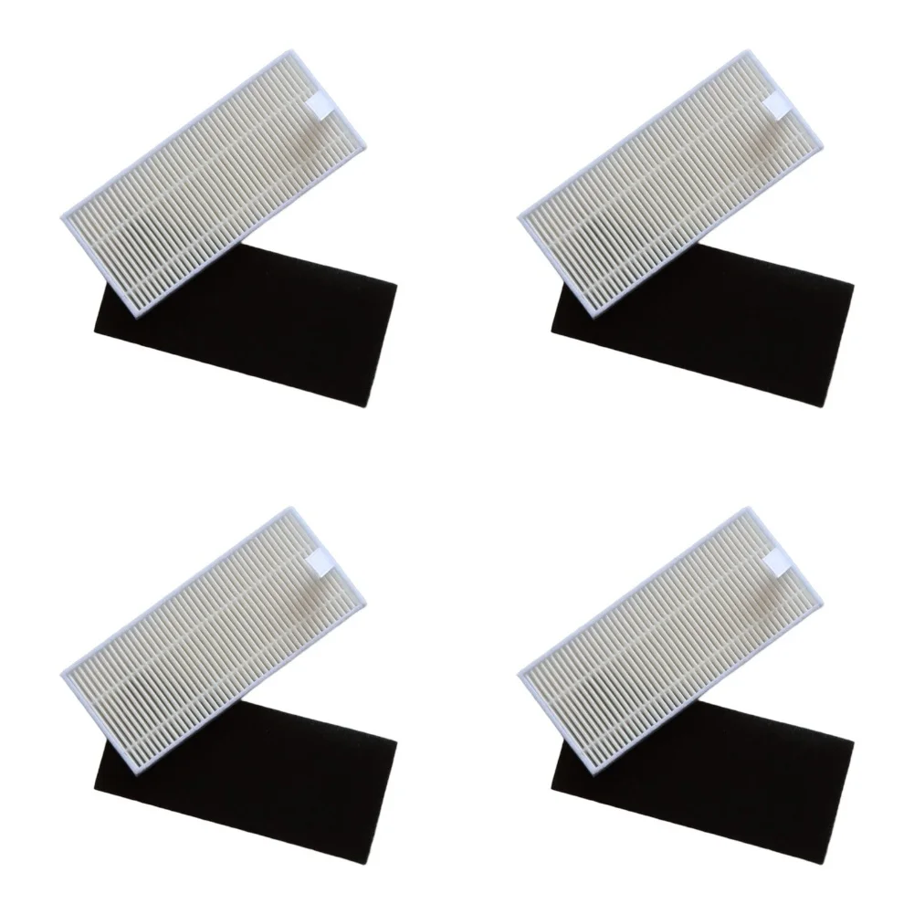 For Neabot Q11 Robot Vacuum Cleaner Filter Set with 4 HEPA Lenses for Efficient Dust Capture and Easy Cleaning