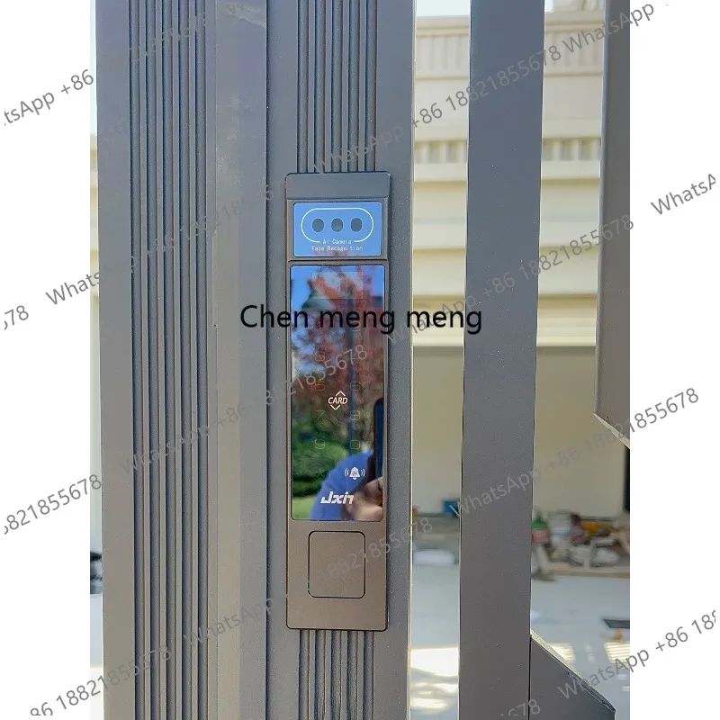 

Outdoor Steel Door IP68 Waterproof Double Sided Palm Vein Face Recognition Fingerprint Memory Card Tuya WiFi Smart Lock