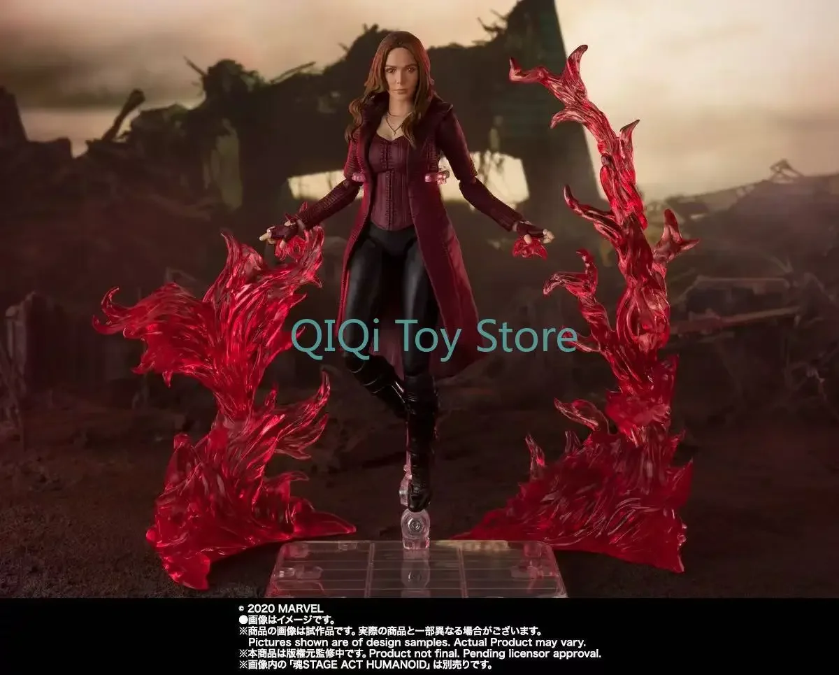 

in stock Soul Limited Bandai SHF Final Battle Scarlet Crimson Witch Wanda Movable Soldier