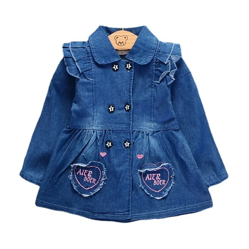 

New Spring Autumn Baby Girls Clothes Children Fashion Long Sleeved Dress Kids Clothing Toddler Casual Costume Infant Sportswear