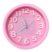 Creative candy color stereo digital mute alarm clock bedside alarm clock in children's bedroom