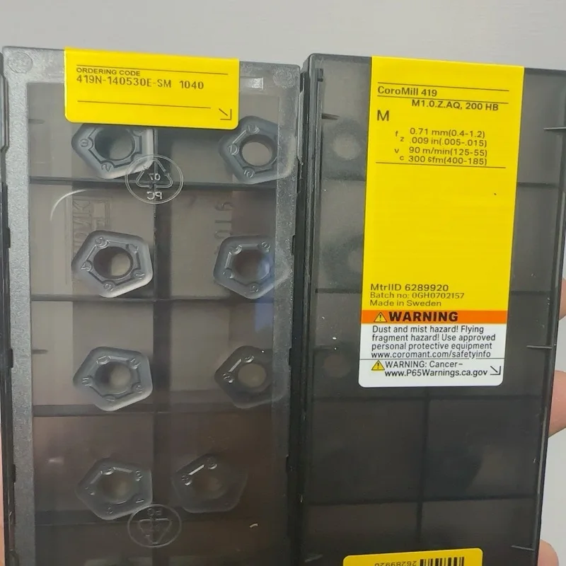 

Hard alloy cutting blades 419N-140530E-SM 1040
