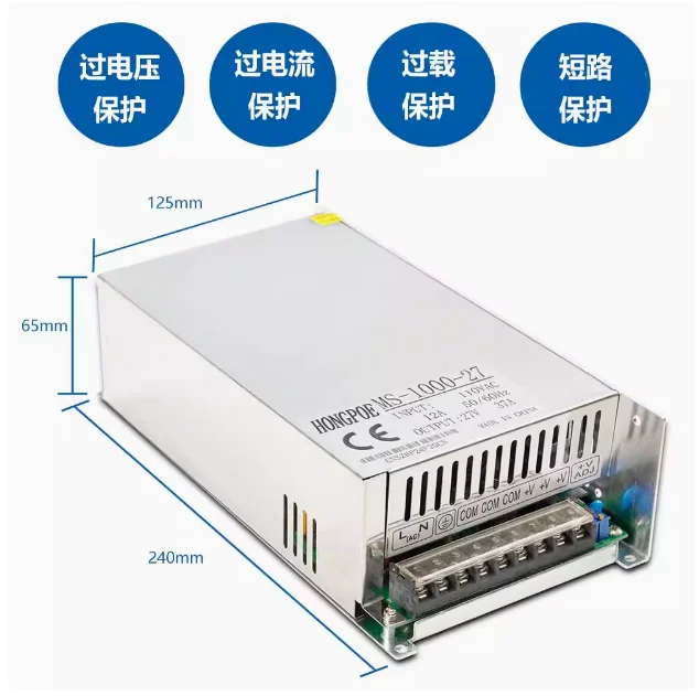 

Регулируемый импульсный источник питания 1500 Вт 0-12 В 13,5 В 15 В 24 В 36 В 48 В 60 В 72 В 80 В 110 В 150 В 220 В 110/220 В переменного/постоянного тока с одним выходом SMPS