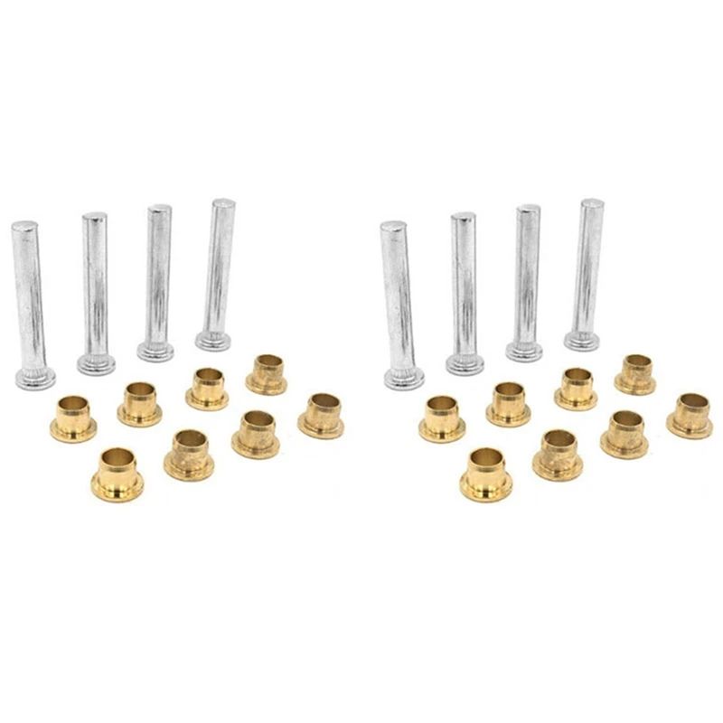 

2 Set Door Hinge Pin & Bushing Kit Front For NISSAN 1997 - 2005