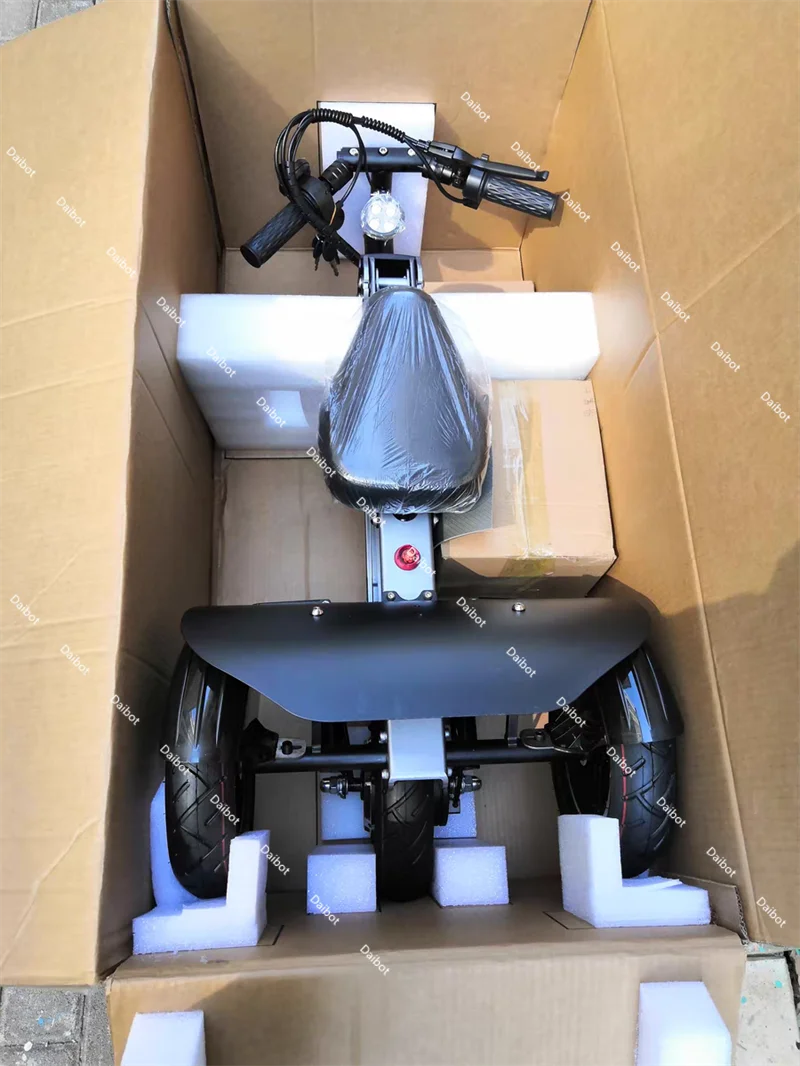 Eltern-Kind-Elektro-Scooter mit 3 Rädern und Sitz, 350W 36V, faltbarer Mobilitätsroller, leicht, für Familie und Erwachsene – Detail 20