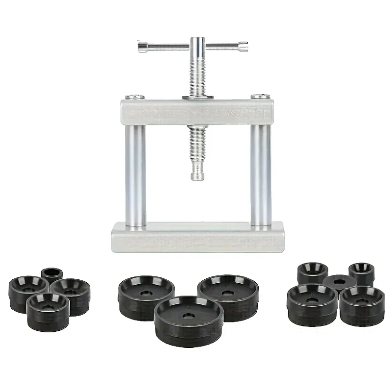 Professional Watch Press Set, Watch Back Case Closing Tool & Fitting Dies Watch Repairing Tool, 18pcsDie Kit
