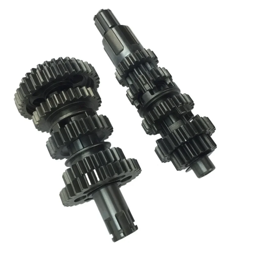 1set for Motorcycle Accessories CG125 CG150 Gear ZJ125 XF125 Four Gear Five Gear Teeth Main Auxiliary Shaft Total Set of Teeth