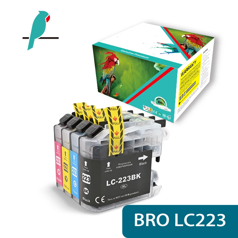 Compatible Ink Cartridges for LC221 LC223  LC223XL for Brother DCP-J4120DW DCP-J562DW MFC-J4420DW MFC-J4620DW MFC-J4625DW