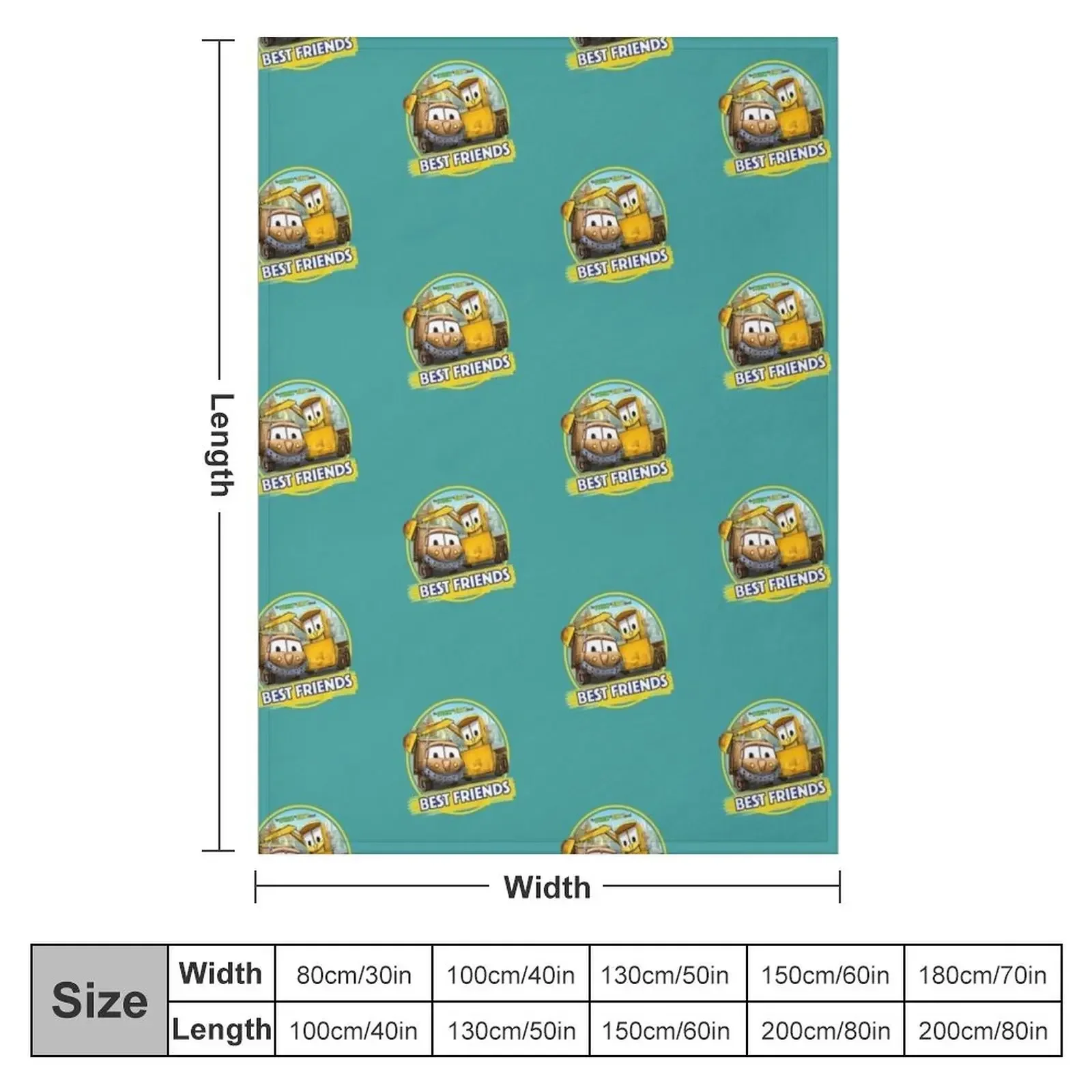 Kids The Stinky and Dirty Show - Best Friends Throw Blanket Summer Quilt Single Blankets