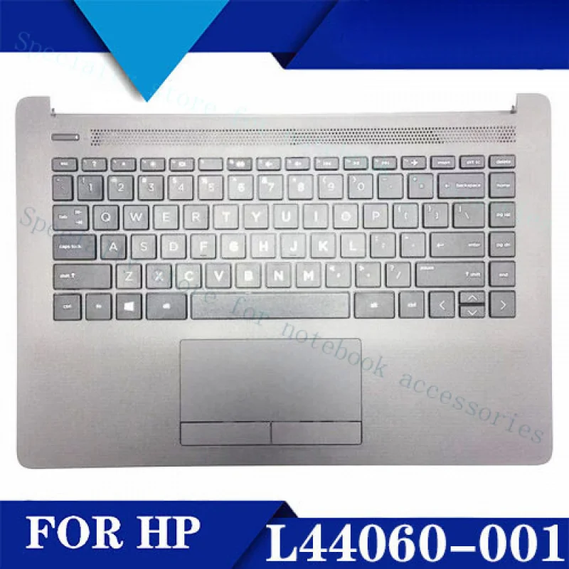 

A+ NEW For HP 240 245 G7 14-CM C shell keyboard touch gray L44060-001