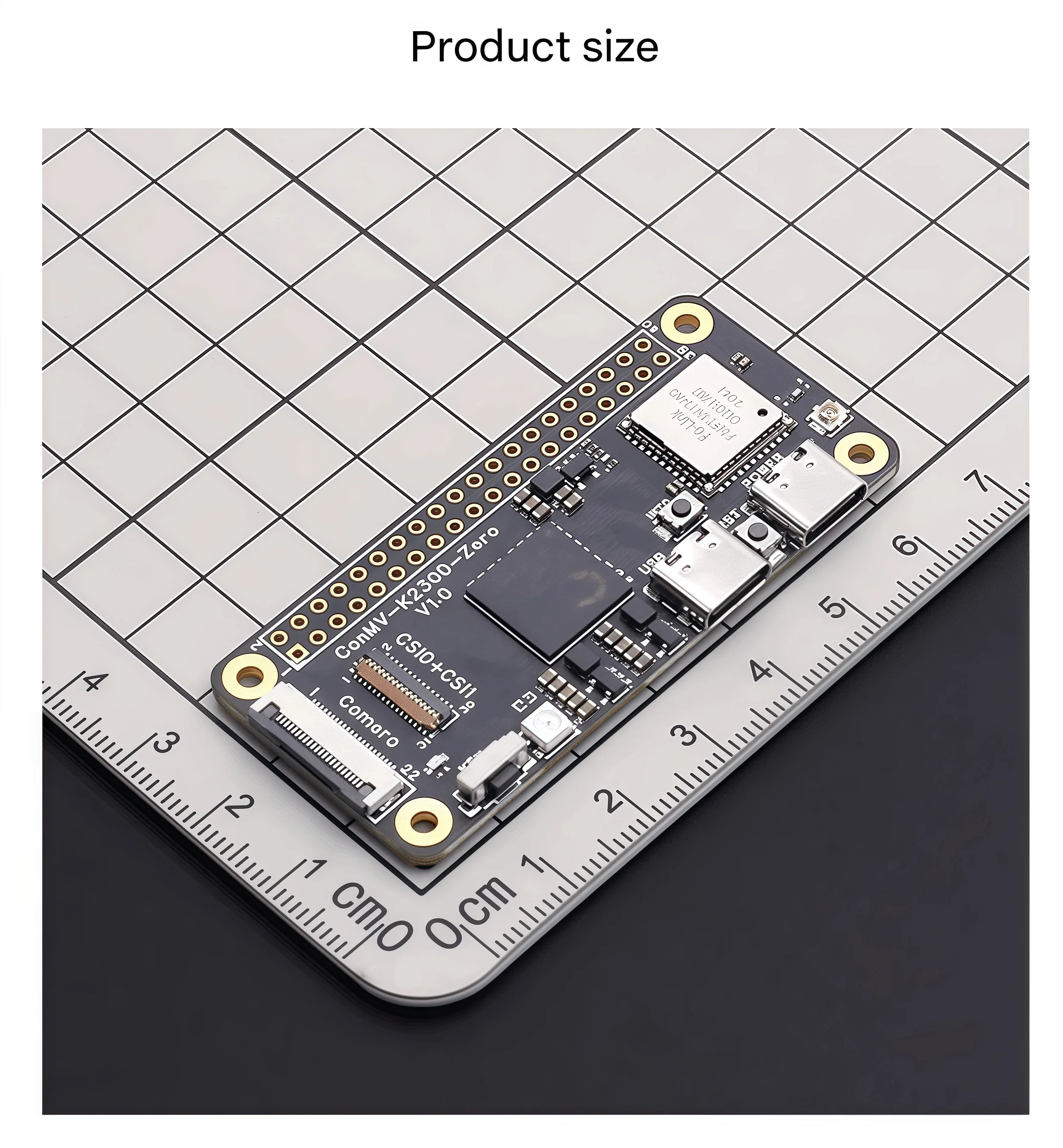 CanMV K230D صفر مجلس التنمية آلة التعرف على الرؤية كاميرا الذكاء الاصطناعي AI اللوحة الأم