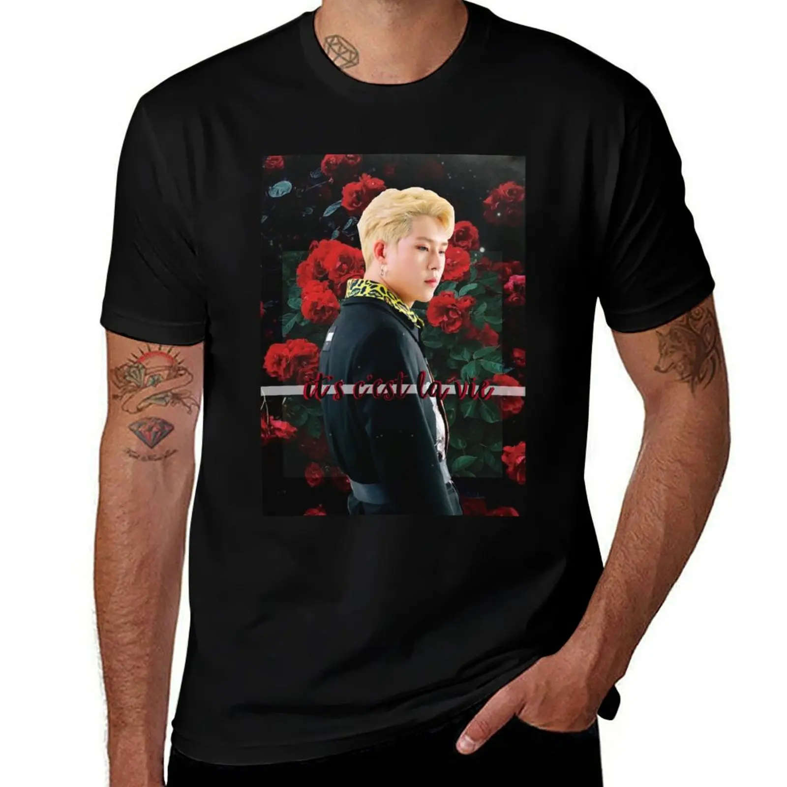 C’est la Vie, Jooheon T-Shirt Plus Size All Match Tee Shirt T-Shirt