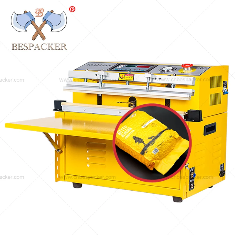 Bespacker Factory Price Table Top Meat Food Bag Vacuum Sealer Vacuum Packing Machine