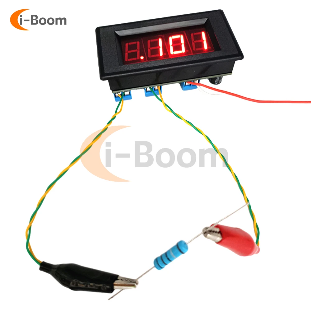 Imagem -05 - Diy Resistência Eletrônica Tester Kit Ohímetro Display Digital Módulo Prática de Solda dc 5v