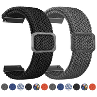 20mm 22mm Braided Strap For TicWatch Pro 3 Ultra Watch Band GPS/LTE For Ticwatch GTX S2 E2 E3 GTH/GTW Sports Bracelet Watchbands