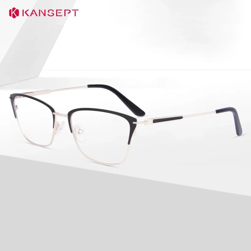 KANSEPT Plus Reading Glasses Woman Optical Prescription Transparent Eyepieces Graduated Lenses to Read Men's Eyeglasses Women